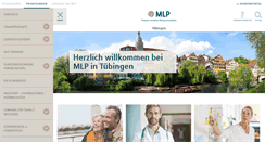 Desktop Screenshot of mlp-tuebingen.de